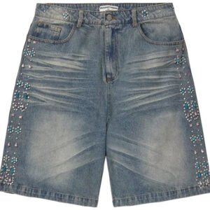 Vale "Candy" Light Wash Jean Shorts