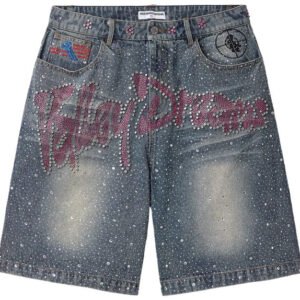Vale "Iced Out" Jean Shorts