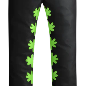 Lost SHDWS Black/Green Wax Jeans