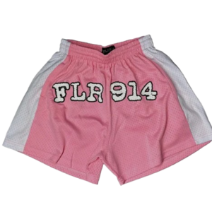 FLR 914 "Uniform" Pink Mesh Shorts