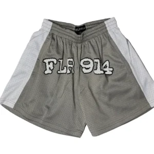 FLR 914 "Uniform" Grey/White Mesh Shorts
