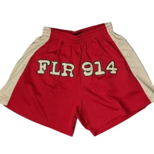 FLR 914 "Uniform" Red/Cream Mesh Shorts