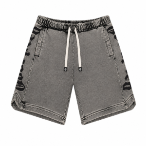 Godspeed Ash Grey Courtside Cotton Shorts