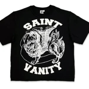 Saint Vanity "Griffin" Black T-Shirt
