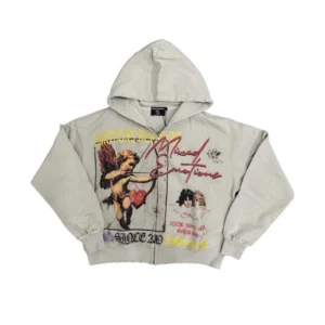 Mixed Emotions "Broken Halo" Zip-Up Hoodie