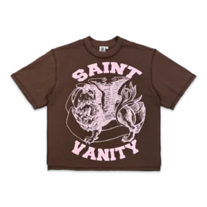 Saint Vanity "Griffin" Brown/Pink T-Shirt