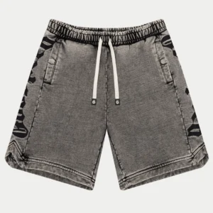 Godspeed Ash Grey Courtside Cotton Shorts