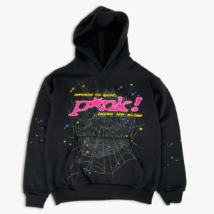 Spider "P*NK" Black Hoodie