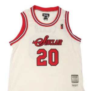 Sinclair "Cream/Red" Basketball Jersey