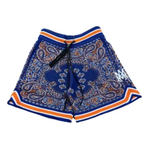 Amiri "Bandana" Blue/Orange NYC Exclusive Shorts