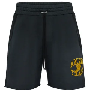 Amiri "Track" Black Sweat Shorts