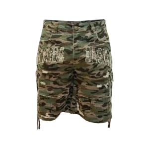 Bottega Desires "Camo" Cargo Shorts