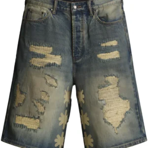 Lost SHDWS DSTRY DENIM SHORT (BONE)