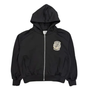 Saint Vanity "Uniform" Black Zip-Up Hoodie