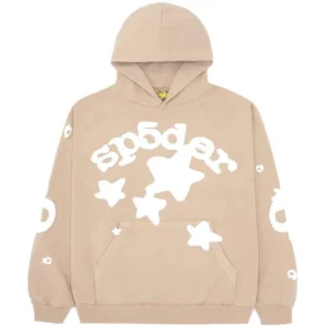 Sp5der Worldwide "Beluga Sand" Hoodie
