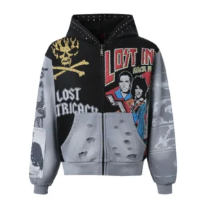 Lost Intricacy "Lost America" Zip-Up Hoodie