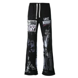 Lost Intricacy "Innocence" Black Sweatpants
