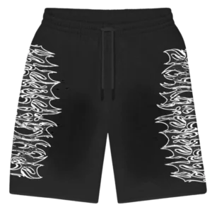 Lost SHDWS "Graphic" Black Sweat Shorts