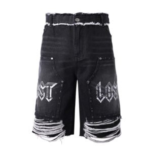 Lost Intricacy "Shadow" Carpenter Jean Shorts