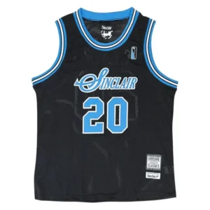 Sinclair "Black/Blue" Basketball Jersey
