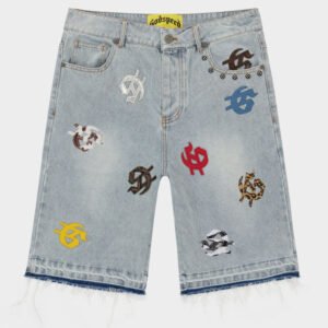 Godspeed "Infinity" Jean Shorts (Multi Color)