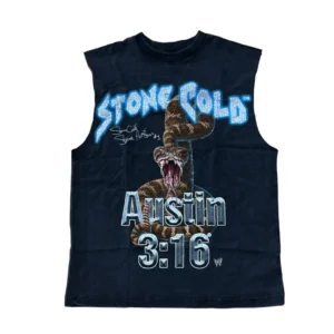 WWE "Stone Cold Snake" Sleeveless T-Shirt