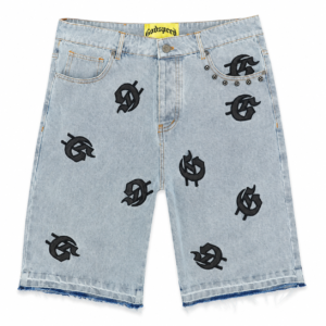 Godspeed "Infinity" Jean Shorts (Blue)