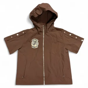 Saint Vanity "Brown" Nylon Top