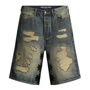 Lost SHDWS DSTRY DENIM SHORT (BONE)