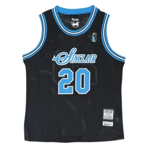 Sinclair "Black/Blue" Basketball Jersey