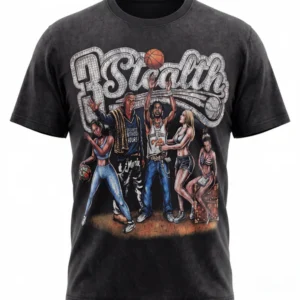 Stealth "Baller" Black T-Shirt