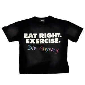 Uniform International "D*e Anyway" Black T-Shirt