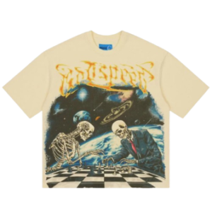Godspeed "Checkmate 2" Bone T-Shirt